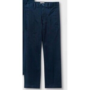 Cat & Jack Boys Navy Blue School Uniform Pants Fighter Pilot Blue 16 Husky